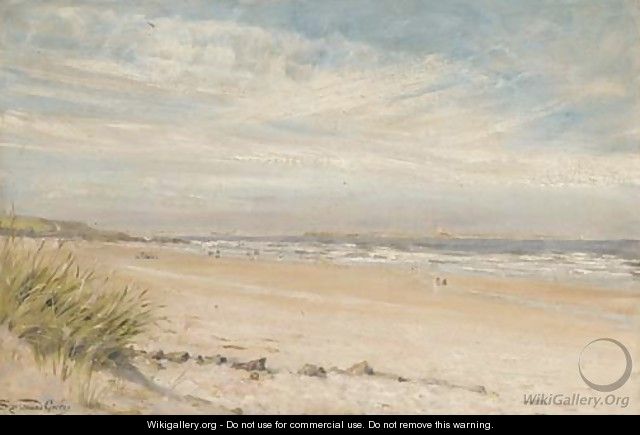 Bamburgh Sands, Northumberland - Sigismund Christian Hubert Goetze