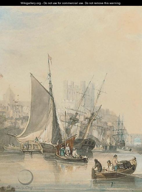 Low tide at Rochester - Samuel Owen