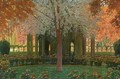 Glorieta de cipreses del Jardin del Principe, Aranjuez (The gardens at Aranjuez) - Santiago Rusinol i Prats