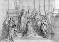 The Coronation of King Louis XIV - Sebastien Leclerc