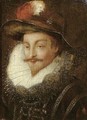Portrait of a bearded man - School Of Fontainebleau