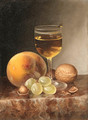 Still Life with Fruit, Wine and Nuts - Morston Constantine Ream