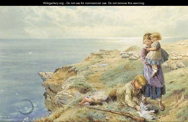 The Young Wild Fowler - Myles Birket Foster