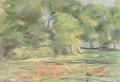 Gartenansicht in Wannsee nach Nordosten - Max Liebermann