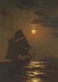 Moonlight Sailing - Mauritz F. H. de Haas
