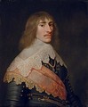 Portrait of a nobleman, half-length, in armour with an orange embroidered sash - Michiel Jansz. van Miereveld