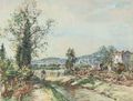 The canal, Antibes - William Mark Fisher