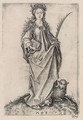 St. Agnes - Martin Schongauer