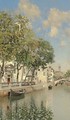 Gondolas on a Canal, Venice 2 - Martin Rico y Ortega