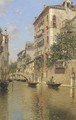 A Canal in Venice - Martin Rico y Ortega