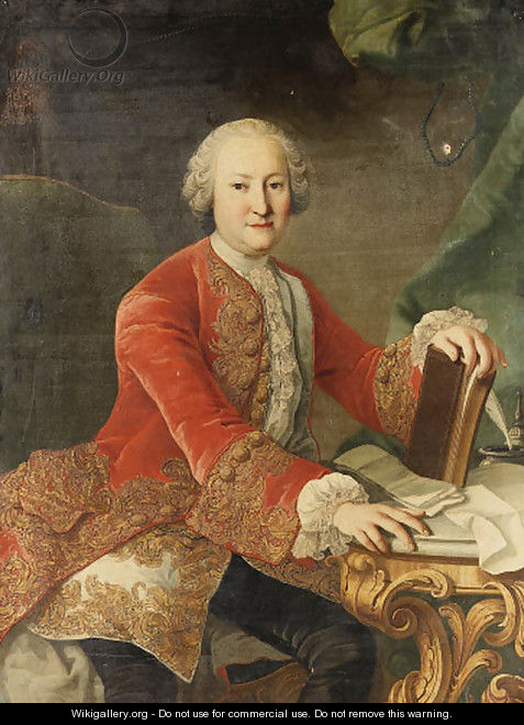 Portrait of a man - Martin II Mytens or Meytens