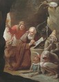 The Temptation of Saint Anthony 2 - Matheus van Helmont