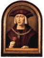 Portrait of Emperor Maximilian I von Habsburg (1459-1519) - Master Of Frankfurt
