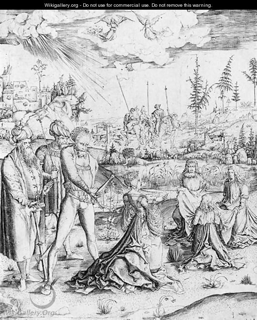 The Martyrdom of Saint Catherine - Master MZ