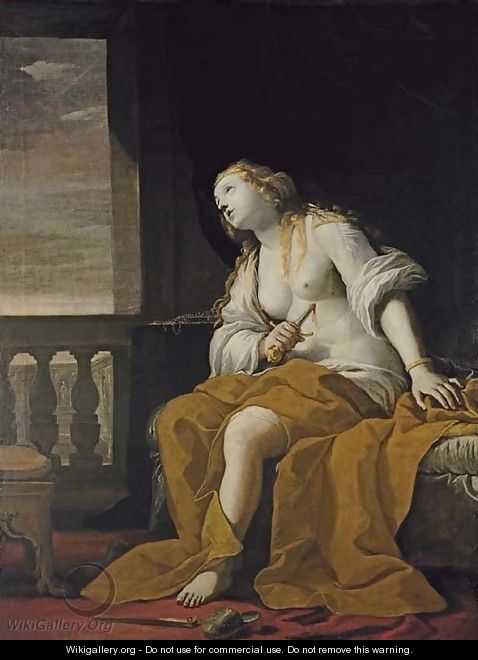 The Death of Lucretia - Mattia Preti