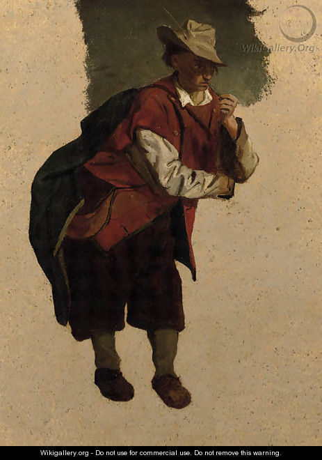 A man in historical costume - a study - Matthijs Maris