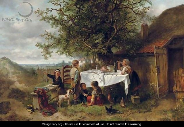 The dinner party - Jan Mari Henri Ten Kate
