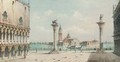 The Doge's Palace and the Piazzetta, San Giorgio Maggiore beyond - Marco Grubas