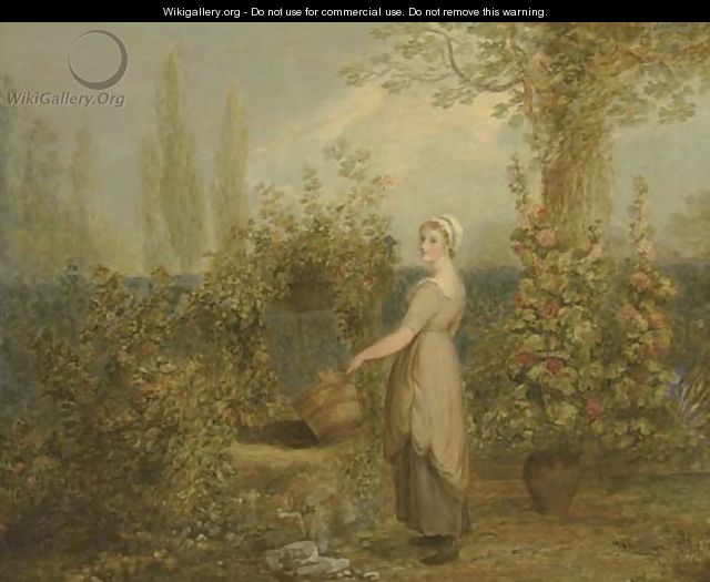 At the well - Maria Spilsbury
