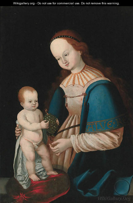 The Madonna and Child - Lucas The Elder Cranach