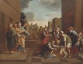 The Expulsion from the Temple - (after) Nicolas Poussin