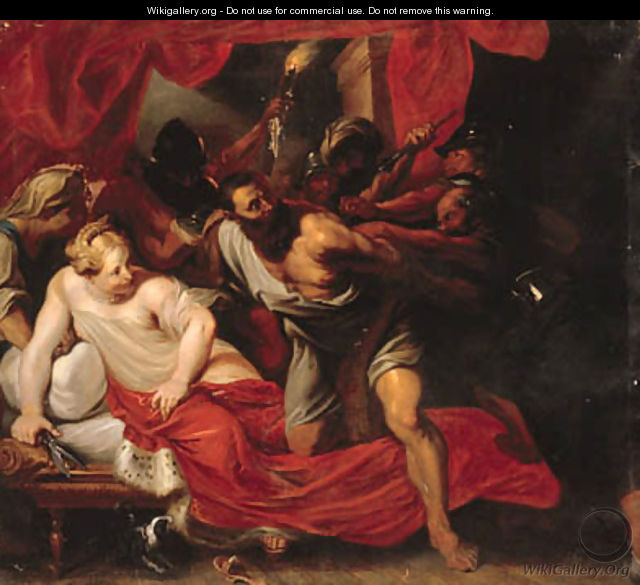 Samson and Delilah - (after) Dyck, Sir Anthony van