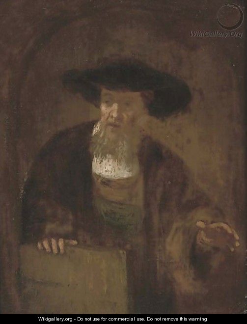 Portrait of an old man 4 - Rembrandt Van Rijn