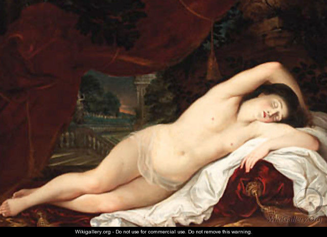 The sleeping Venus - Tiziano Vecellio (Titian)