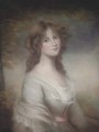 Portrait of a lady, half-length, in a romantic landscape - (after) Gainsborough, Thomas