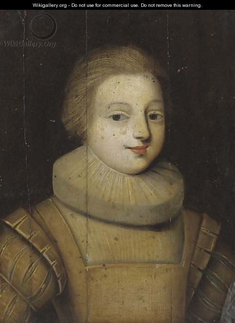 Portrait of a lady - (after) Sir William Segar