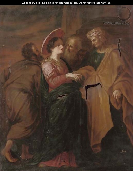 The Visitation - (after) Sir Peter Paul Rubens