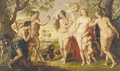The judgement of Paris 2 - (after) Sir Peter Paul Rubens