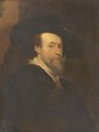 Portrait of the artist, bust-length - (after) Sir Peter Paul Rubens