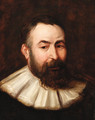 Portrait of a bearded gentleman, bust-length, in a white collar - (after) Sir Peter Paul Rubens