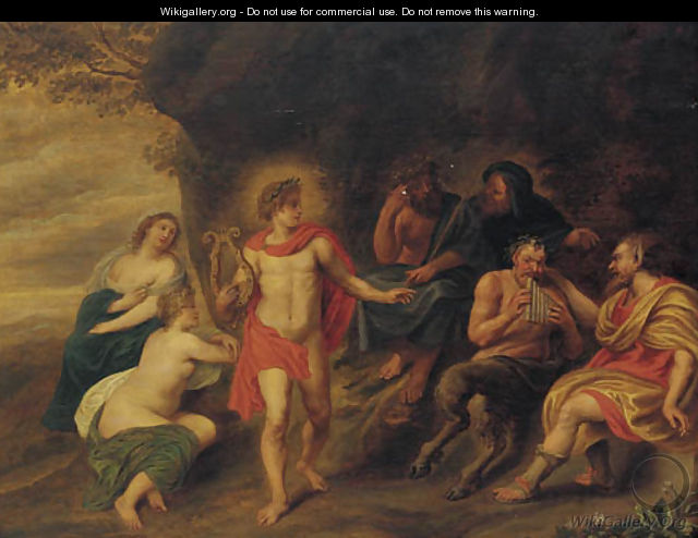 Apollo and Marsyas - (after) Sir Peter Paul Rubens