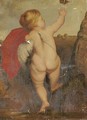 A putto - (after) Sir Peter Paul Rubens