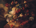 Flowers in an Urn - (after) Jacob Bogdani