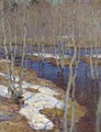 The thaw - Isaak Ilyich Levitan