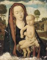 The Virgin and Child in a landscape - Hans Memling