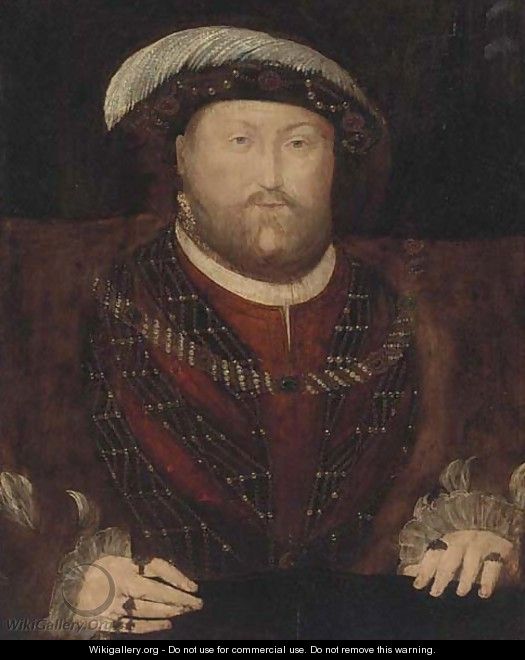 Portrait of Henry VIII (1491-1547) 2 - (after) Hans, The Elder Holbein