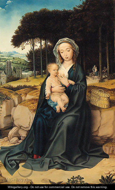 The Madonna And Child - Jan (Mabuse) Gossaert