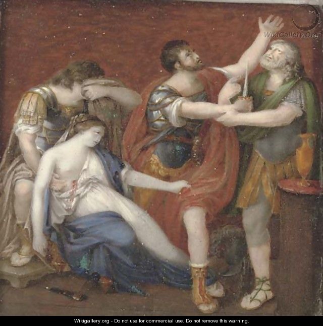 The Rape of Lucretia - Jacques Louis David