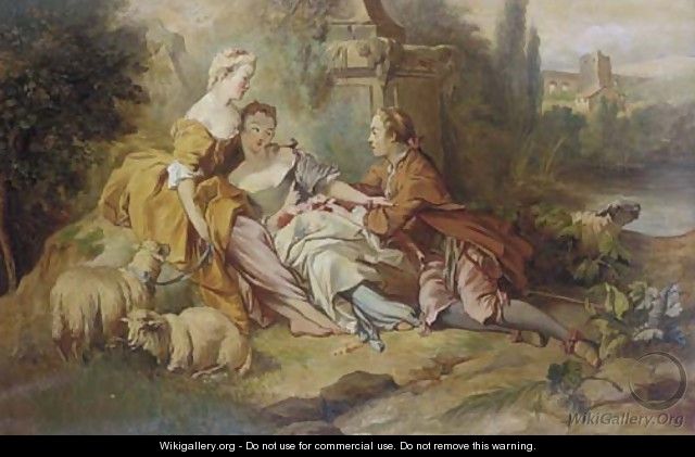 A fete champetre - Jean-Honore Fragonard