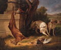 Hunting Dogs with Game in a Landscape - Jean-Baptiste Oudry