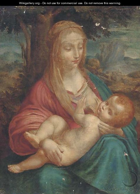 The Madonna and Child 2 - (after) Leonardo Da Vinci