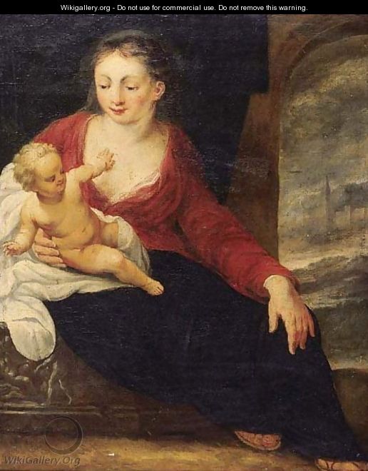 The Madonna and Child - Erasmus II Quellin (Quellinus)
