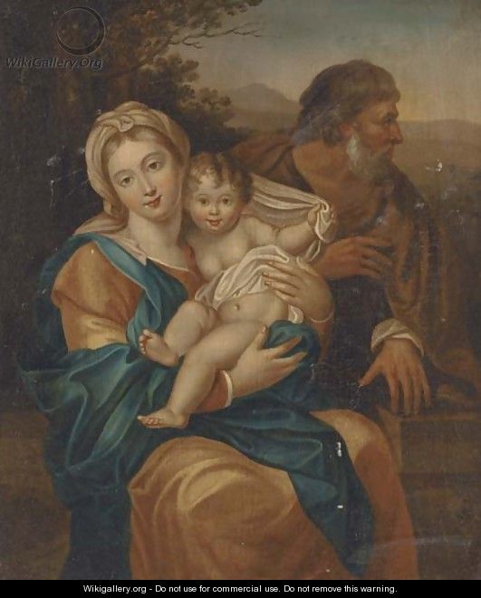 The Holy Family - (after) Domenichino (Domenico Zampieri)