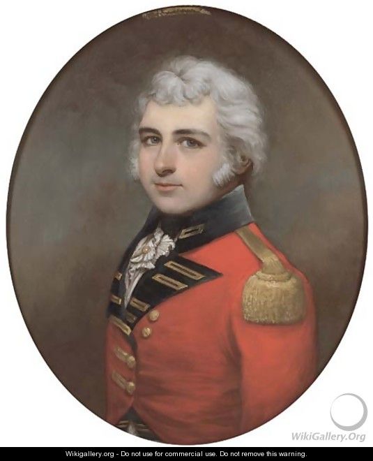 Portrait of Lt. Colonel F. F. Mannooch (1764-1809) - (after) Francis Alleyne