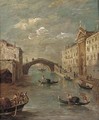 The Rio dei Mendicanti, Venice - (after) Francesco Guardi