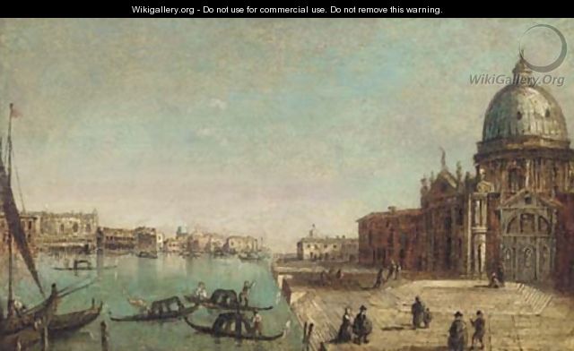 On the Grand Canal - (after) Francesco Guardi